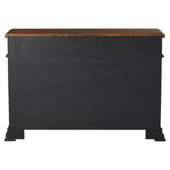 Ebony Almond Courtdale 60'' Wide 3 Drawer Sideboard