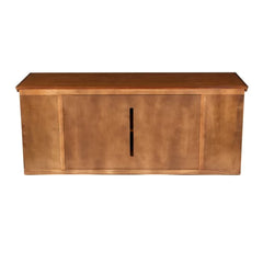 Burnished Oak TV Stand for TVs up to 70" Simple and Rustic