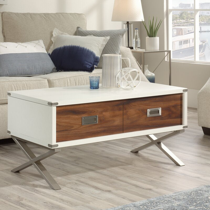 Creasey Key Lift Top Coffee Table Versatile Work Surface