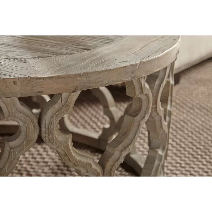 Crissay 23.5'' Tall Drum End Table Perfect for Living Room