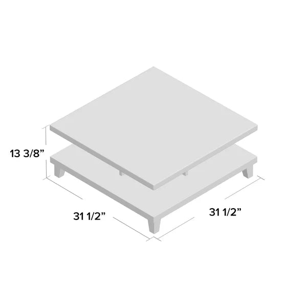 Cuffie Coffee Table with Storage Contemporary for your Living Room