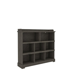 1 Dark Gray Oak Cullinan 41.1'' H x 47'' W Cube Bookcase