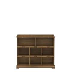 1 Knotty Oak Cullinan 41.1'' H x 47'' W Cube Bookcase