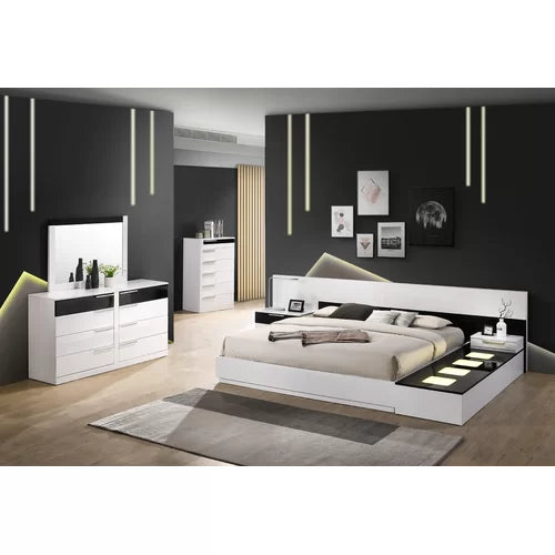 Cuyuna 6 Drawer 26'' W High Gloss Indoor Aesthetic Design