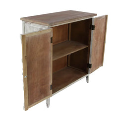 Czarnecki 31'' Tall Solid Wood Accent Cabinet Farmhouse-Style