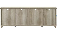White Oak Timpson TV Stand for TVs up to 80 Made From Engineered Wood