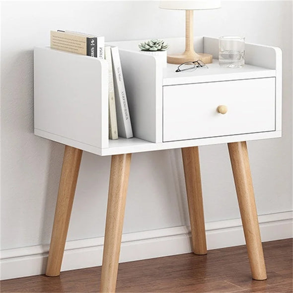 Daemon 23.2'' Tall 1 - Drawer Bachelor's Chest in White Add Plenty of Storage