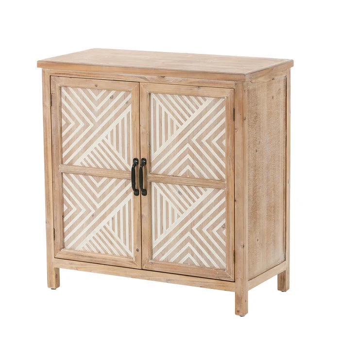 Daisuke 31.5 Tall 2 Door Accent Cabinet Farmhouse Style