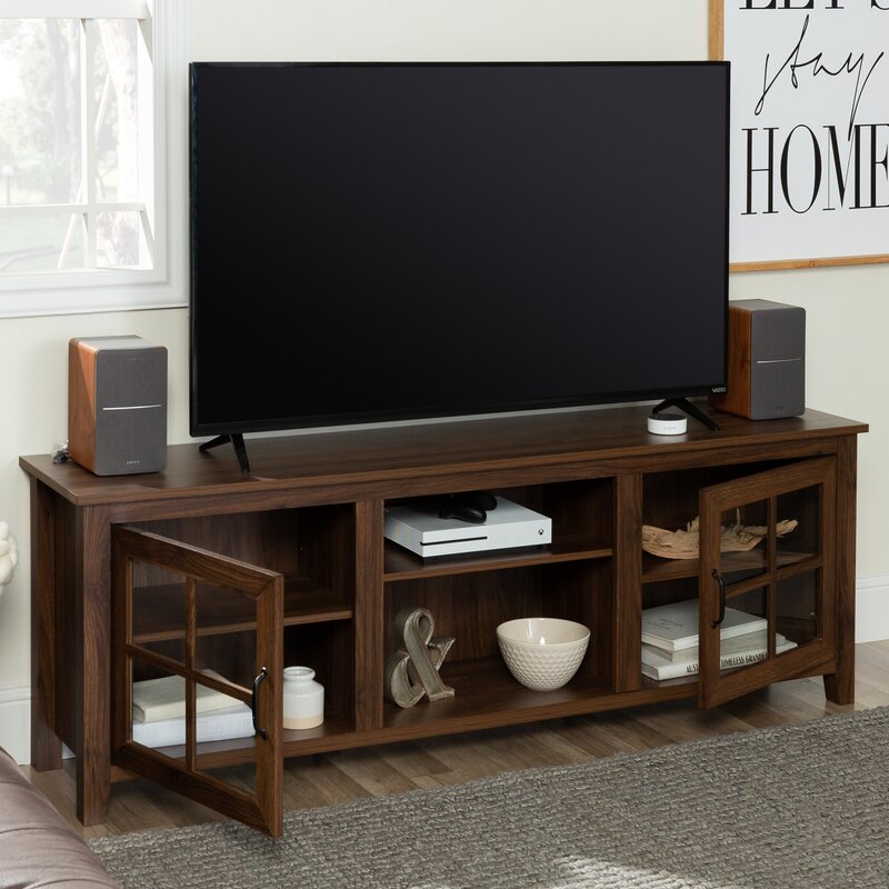 Dake TV Stand for TVs up to 75" High-grade MDF Durable Laminate