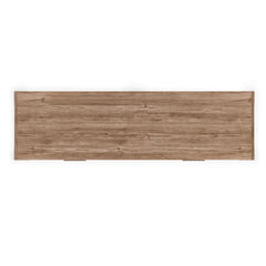 Dakota 8 Drawer 70.28'' W Double Dresser Made from Solid and Engineered Wood