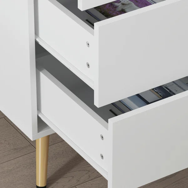 Dalyn 5 Drawer 27.4'' W Solid Wood Chest Contemporary Style Perfect for Living Room