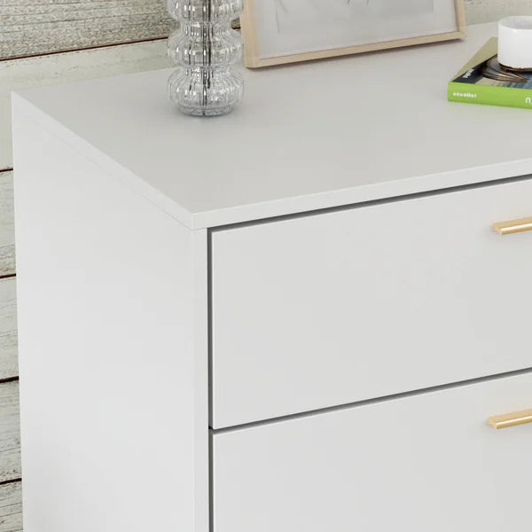 Dalyn 5 Drawer 27.4'' W Solid Wood Chest Contemporary Style Perfect for Living Room