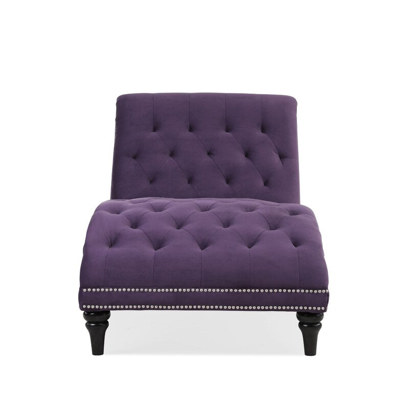 Purple chaise online