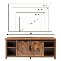 Darlin TV Stand for TVs up to 65" Indoor Home Aesthetic Furniture