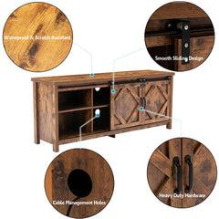 Rustic Brown Darlin TV Stand for TVs up to 65" Indoor Furniture