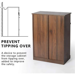 David-Junior 31.88'' Tall 1 Door Accent Cabinet Indoor Design