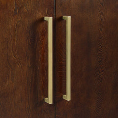 32.25'' Tall Solid Wood 2 Door Accent Cabinet Great Option for Bolstering your Storage Options Adjustable Interior Shelves