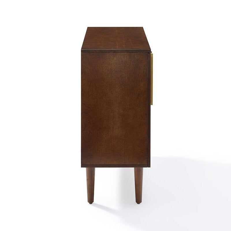 32.25'' Tall Solid Wood 2 Door Accent Cabinet Great Option for Bolstering your Storage Options Adjustable Interior Shelves
