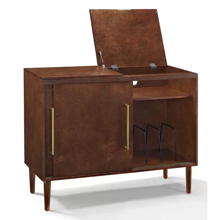 Dawne 34.5'' Tall 2 - Door Accent Cabinet Modern and Contemporary Style