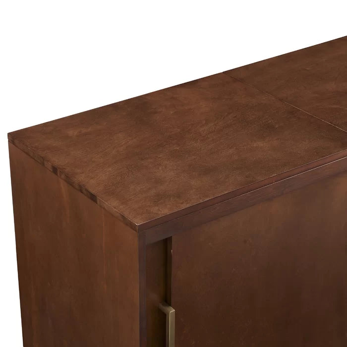 Dawne 34.5'' Tall 2 - Door Accent Cabinet Modern and Contemporary Style