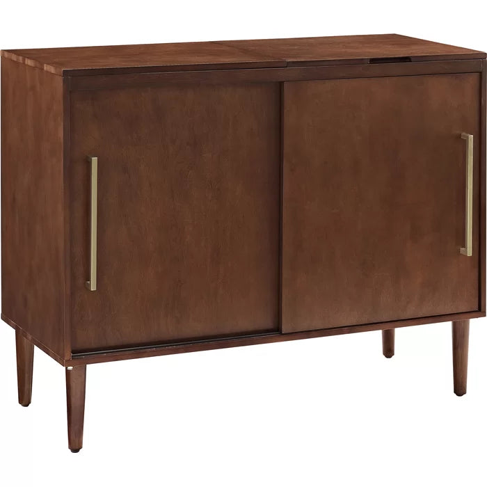 Dawne 34.5'' Tall 2 - Door Accent Cabinet Modern and Contemporary Style