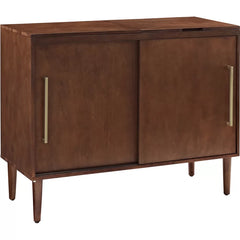 Dawne 34.5'' Tall 2 - Door Accent Cabinet Modern and Contemporary Style