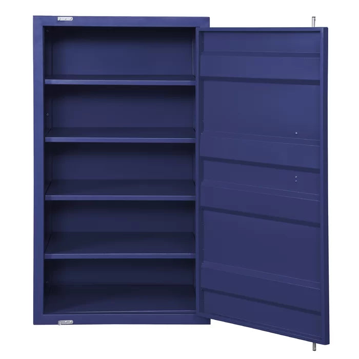 Blue/Silver Daya 28'' W Chest Modern Style Perfect Organize
