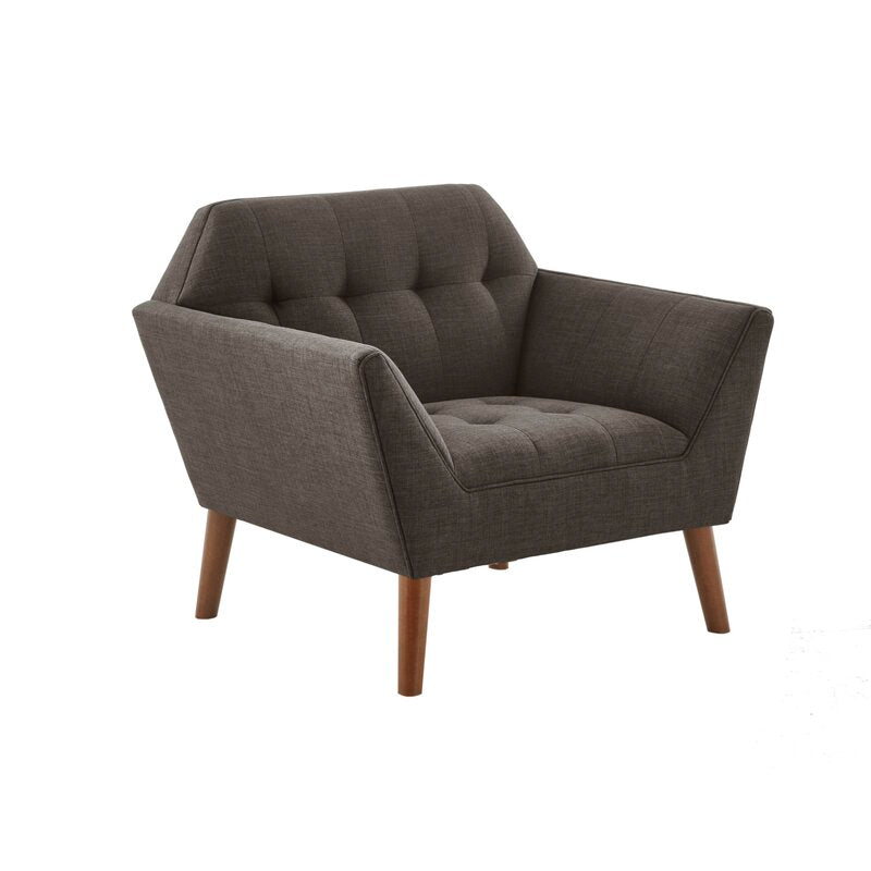 Charcoal 37'' Wide Tufted Armchair Addition of Every TV Lover Wants the Finishing Touches Every Living Room