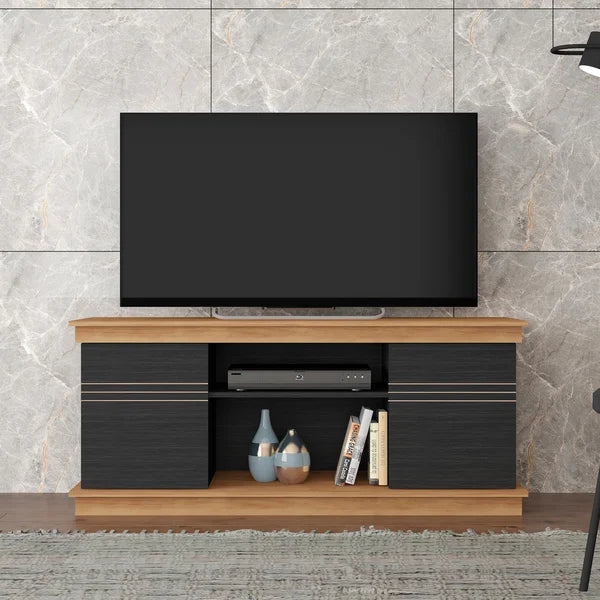 Dayshun TV Stand for TVs up to 60" with Ample Space Perfect for Organize