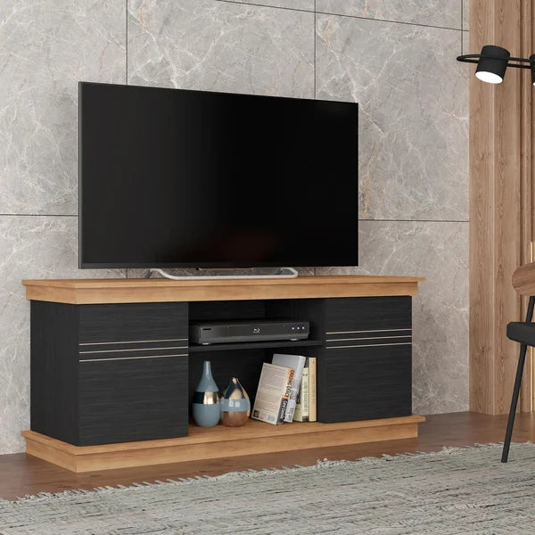 Dayshun TV Stand for TVs up to 60" with Ample Space Perfect for Organize