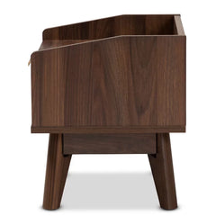 Deaglan 15.3'' Tall 1 - Drawer Nightstand in Walnut