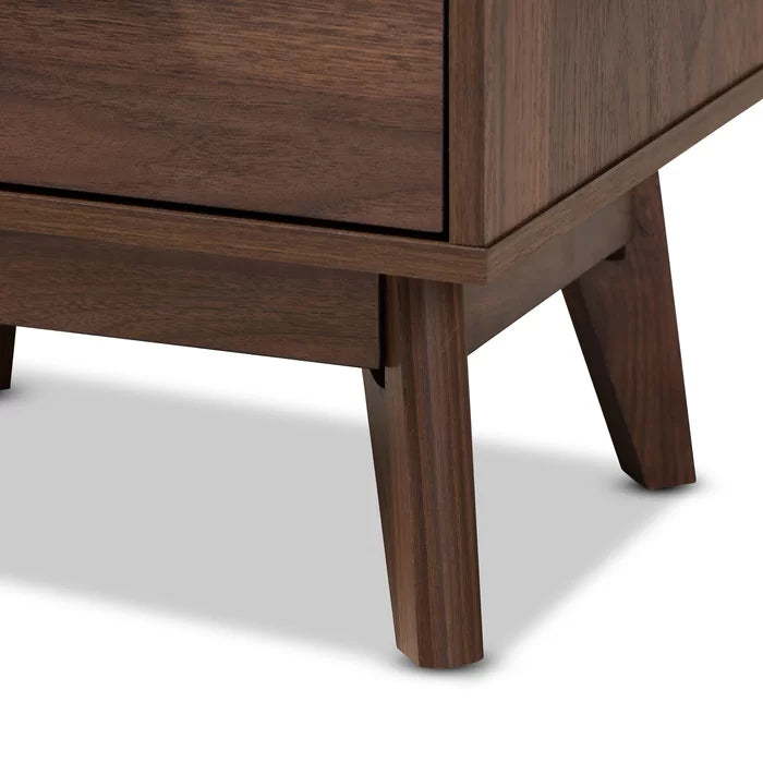 Deaglan 15.3'' Tall 1 - Drawer Nightstand in Walnut