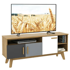 Debrodie TV Stand for TVs up to 65" Adjustable Shelves with Cable Management