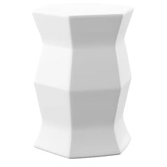 Debrorah 18'' Tall Ceramic Garden Stool Brings Contemporary Style to Any Space, Indoors