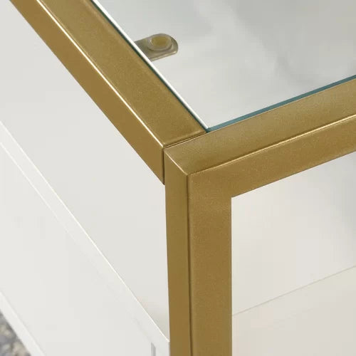 4 Legs Coffee Table with Storage Perfect For Orgnaize Add Modern Style And Design