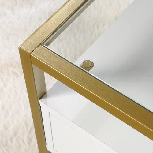 4 Legs Coffee Table with Storage Perfect For Orgnaize Add Modern Style And Design