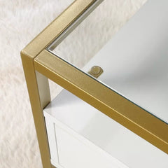 4 Legs Coffee Table with Storage Perfect For Orgnaize Add Modern Style And Design
