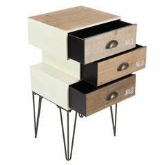 Delancey 3 Drawer 17'' W Chest Retro and Modern Industrial Themed