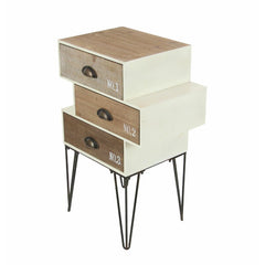 Delancey 3 Drawer 17'' W Chest Retro and Modern Industrial Themed