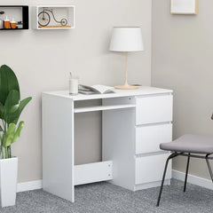White Deltana Desk Anchor your Office Area or Living Space