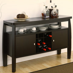 51'' Wide Sideboard Every Two Cabinets, Conceal Interior Shelves For Storing your Small Yet Necessary Items Like Cutlery, Napkins Or Table Mats