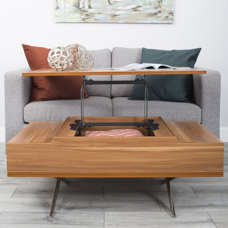 Lift Top Extendable Coffee Table with Storage Hidden Storage Lift Top Coffee Table