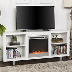 Depasquale TV Stand for TVs up to 65" with Fireplace Included