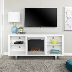 Depasquale TV Stand for TVs up to 65" with Fireplace Included