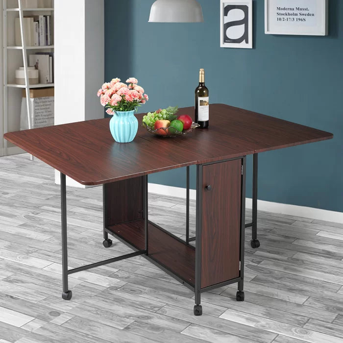 Dernaveagh Drop Leaf Dining Table Movable Desk