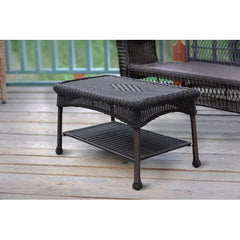 Espresso Dortch 4 Legs Coffee Table with Storage Great Addition To A Sunroom Seating