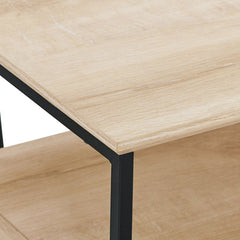 White Oak 48'' Wide Buffet Table 3 Doors with Soft Close Hinges on the Bottom Perfect for Organize