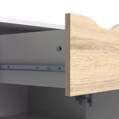 Dowler 32.17'' Tall 1 Drawer Accent Chest Crafted of Manufactured Wood