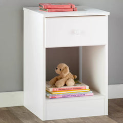 Doyle 1 Drawer Nightstand Perfect on Bedside Offer Plenty Storage Space