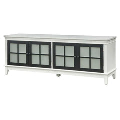 Dreamweaver Solid Wood TV Stand for TVs up to 65" Adjustable Shelves with Cable Management